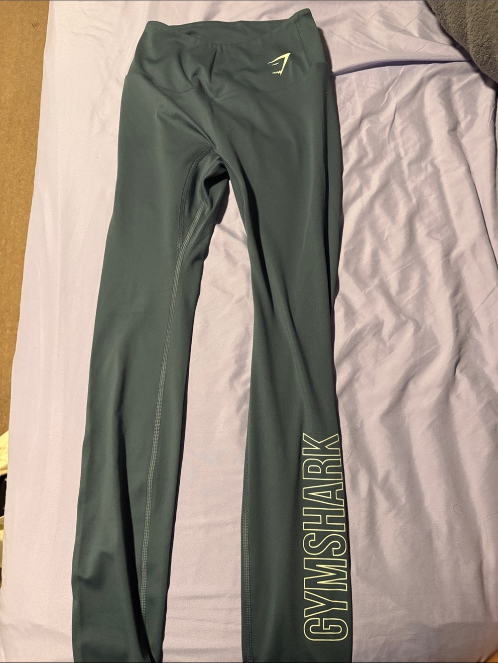 Gymshark Dark Teal 7/8 Leggings